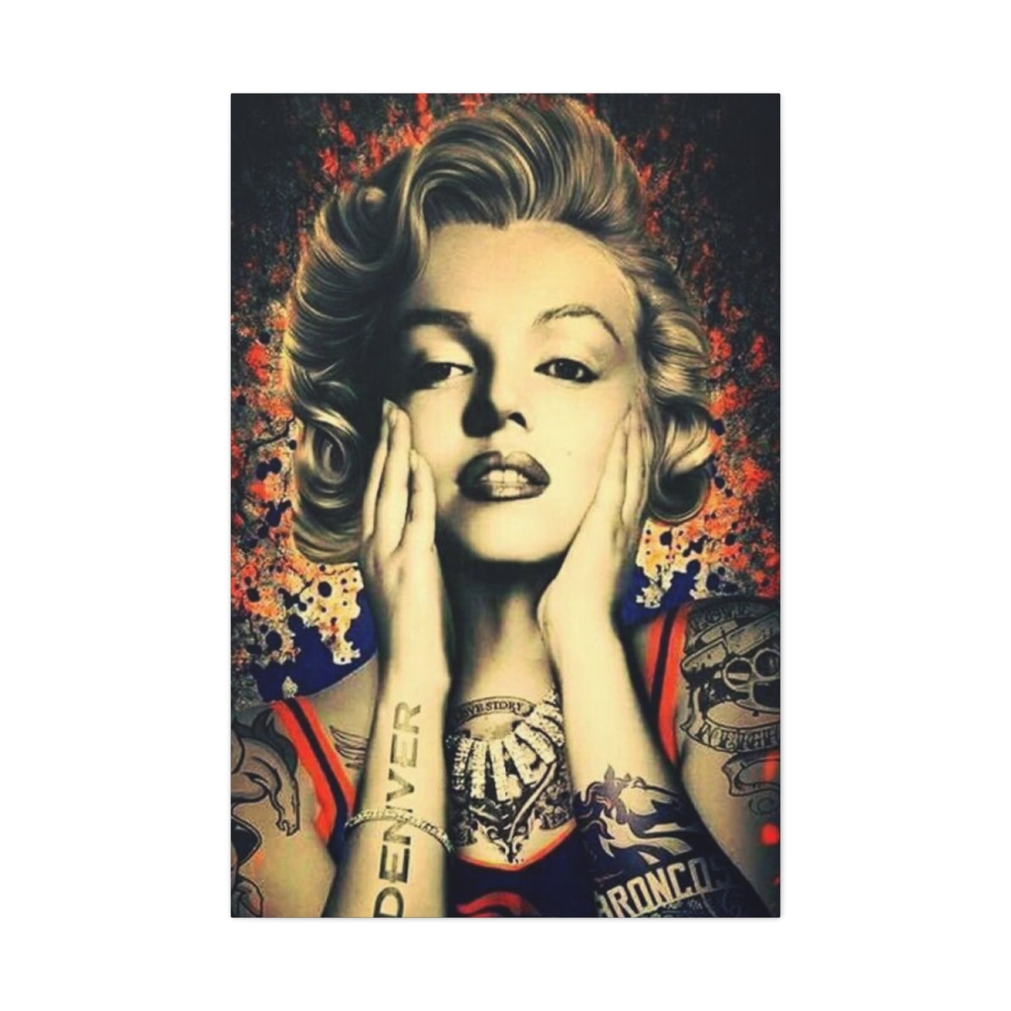 Beautiful Marilyn Monroe Candid Wall Art & Canvas Prints