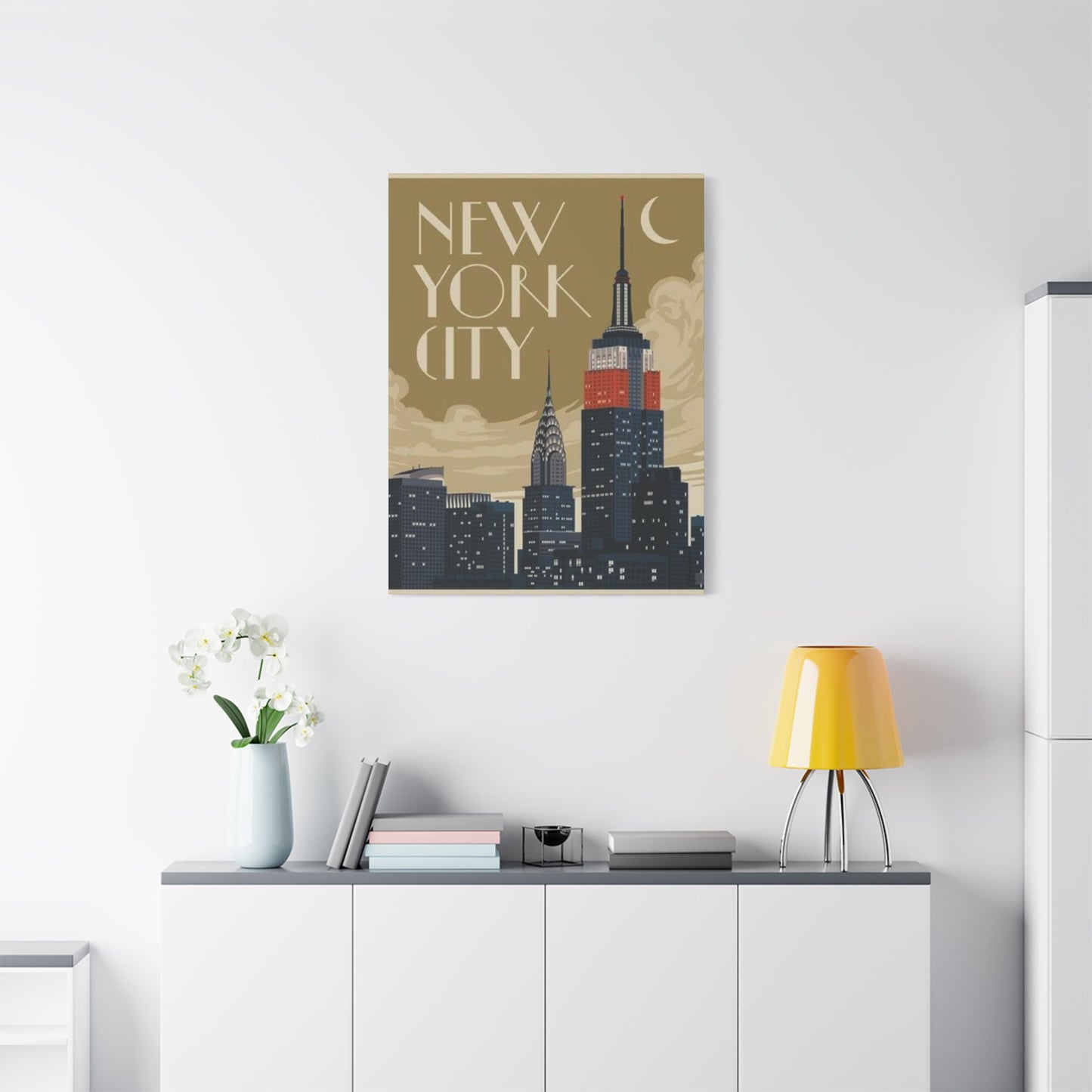 Empire State Building Manhattan NYC Skyline Wall Art & Canvas Prints