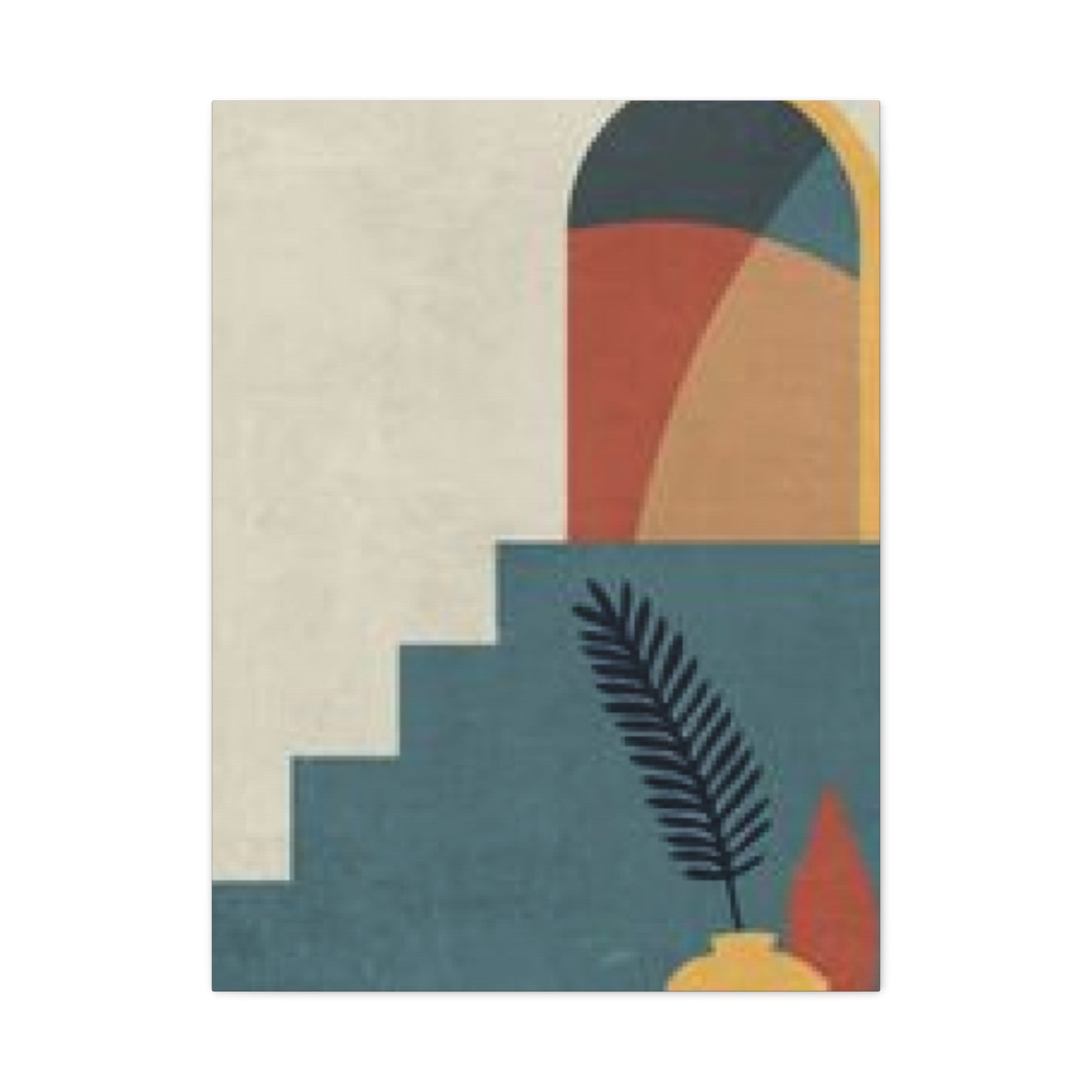 Moroccan Stair Design Moroccan Wall Art & Canvas Prints