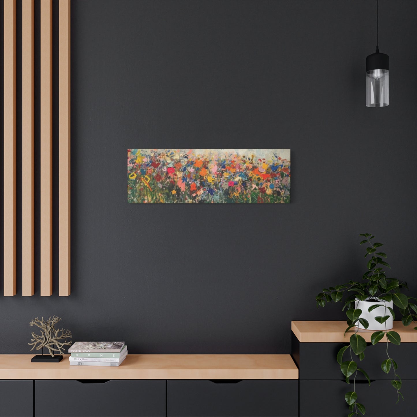 Flower Painting Panoramas Wall Art & Canvas Prints