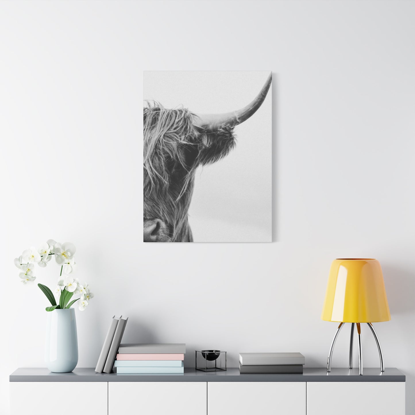 Wild Hairy Bull Longhorn Wall Art & Canvas Prints