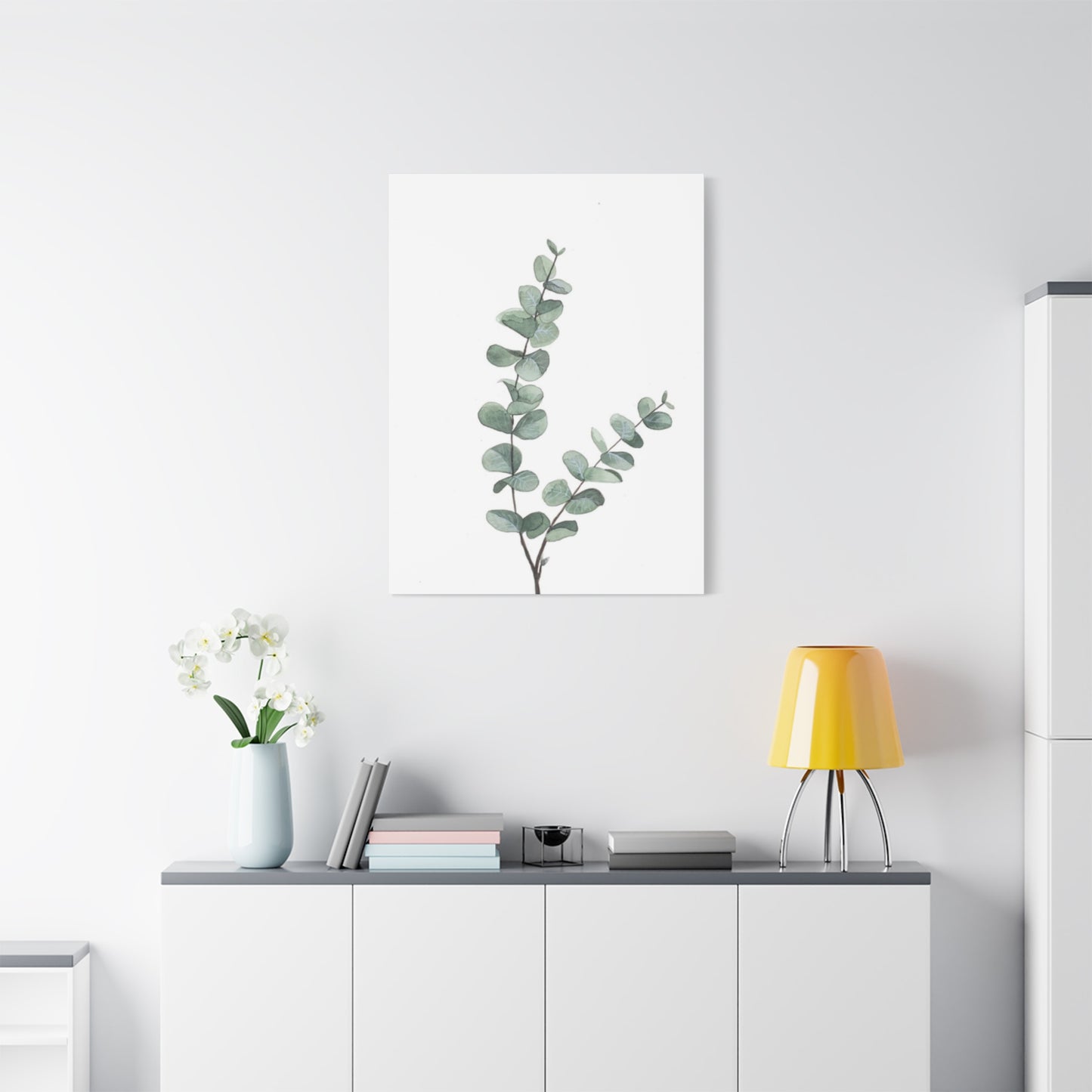 Two Eucalyptus Stem Wall Art & Canvas Prints