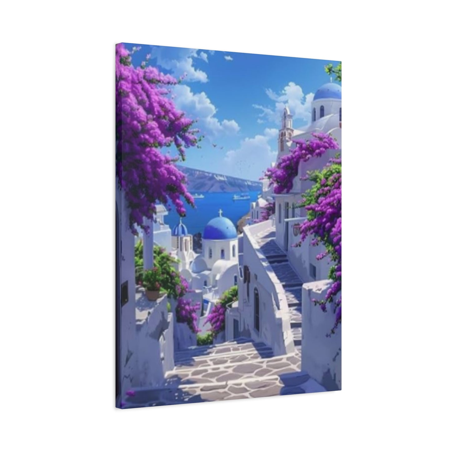 Greece Blossom Wall Art & Canvas Prints