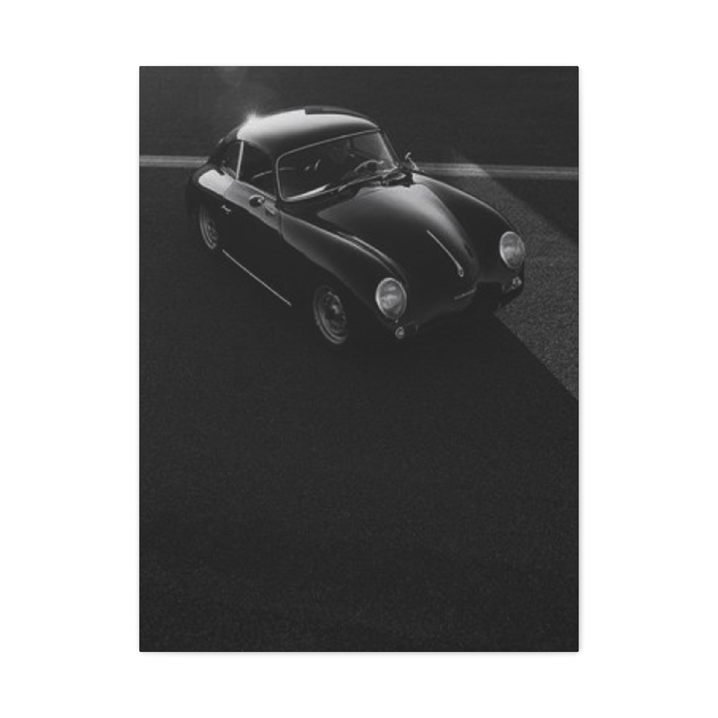 Black Vintage Car Man Cave Wall Art & Canvas Prints