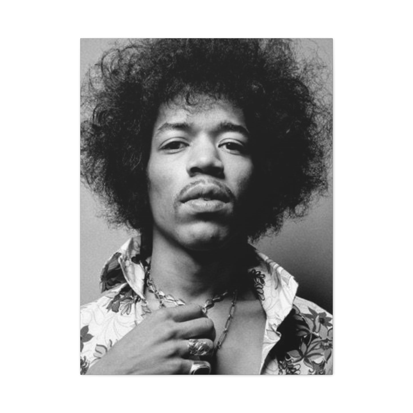 Monochrome Jimi Hendrix Photography Wall Art & Canvas Prints