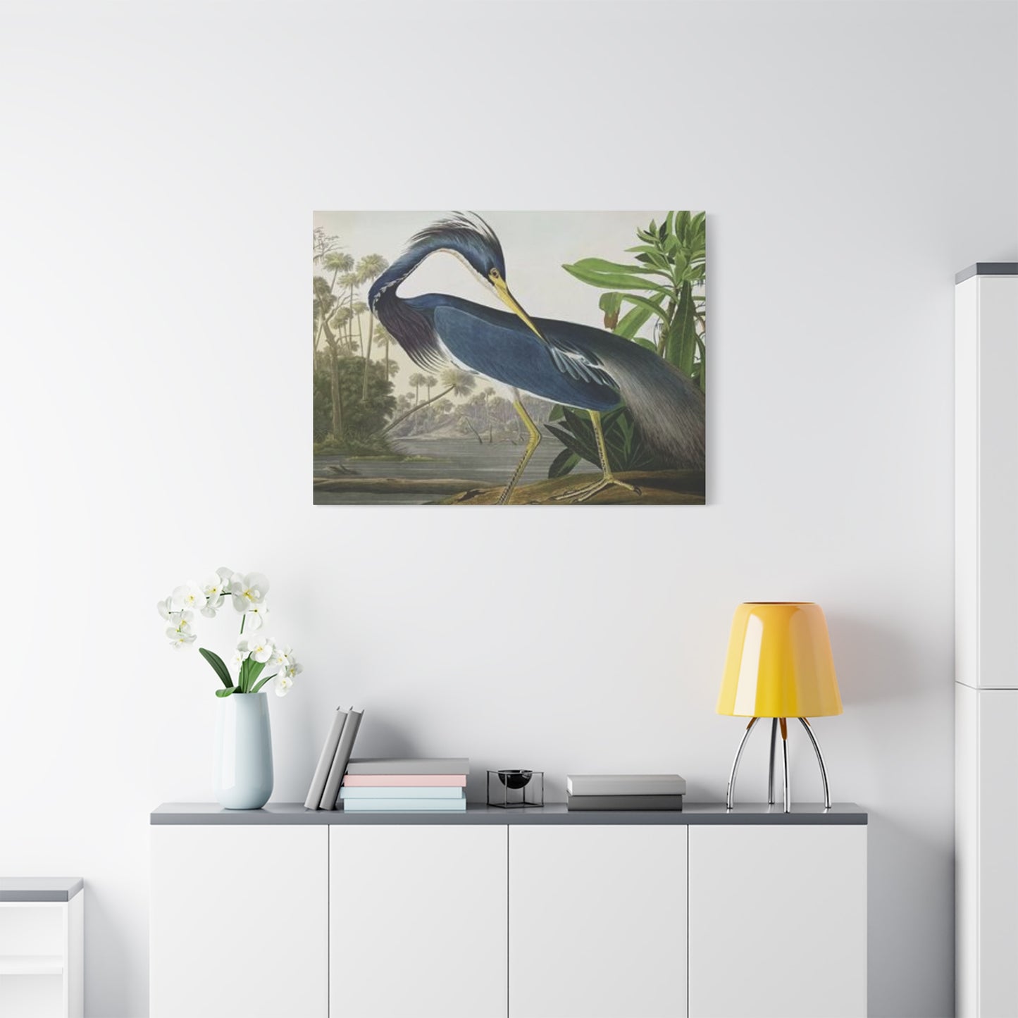 Long Feather Pelican Wall Art & Canvas Prints