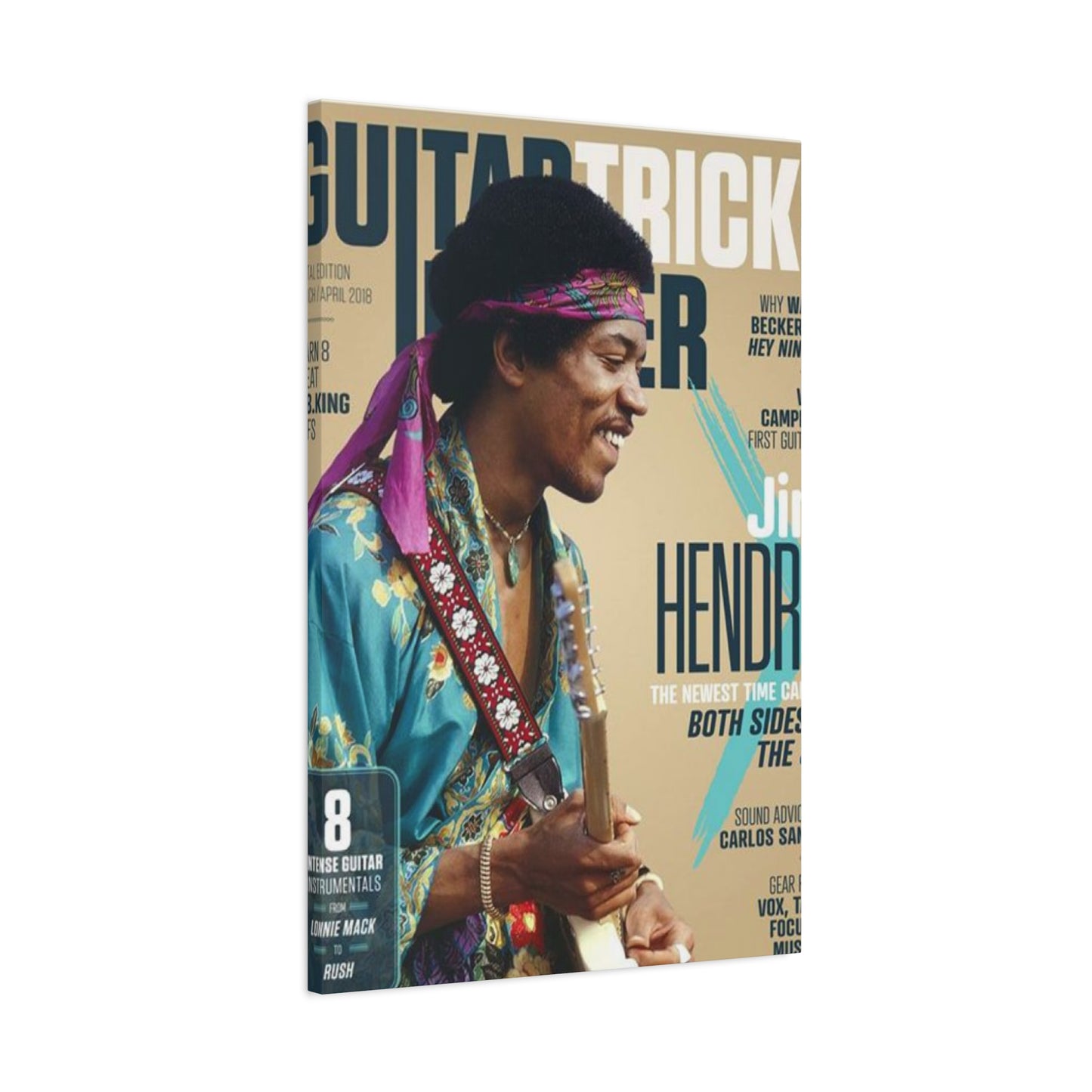 Jimi Hendrix New Poster Wall Art & Canvas Prints