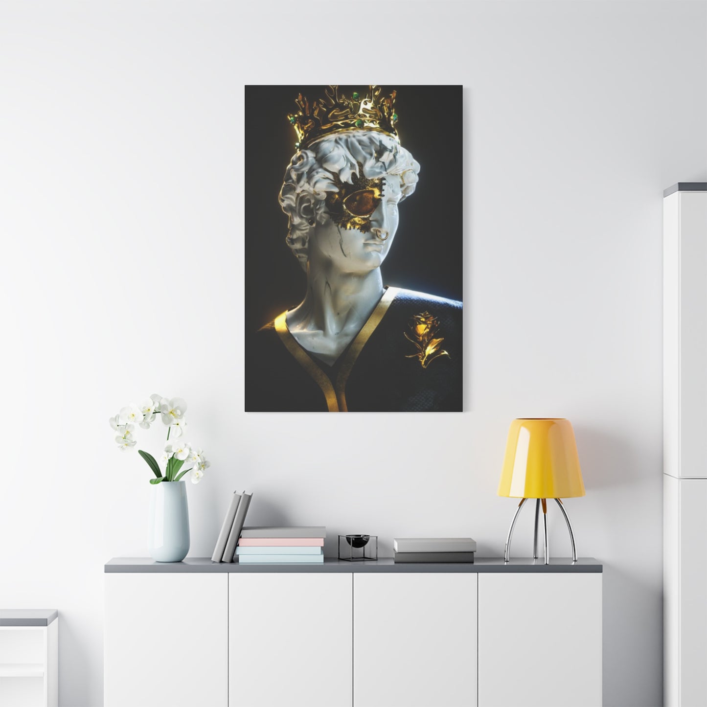 Golden Crown Wall Art & Canvas Prints