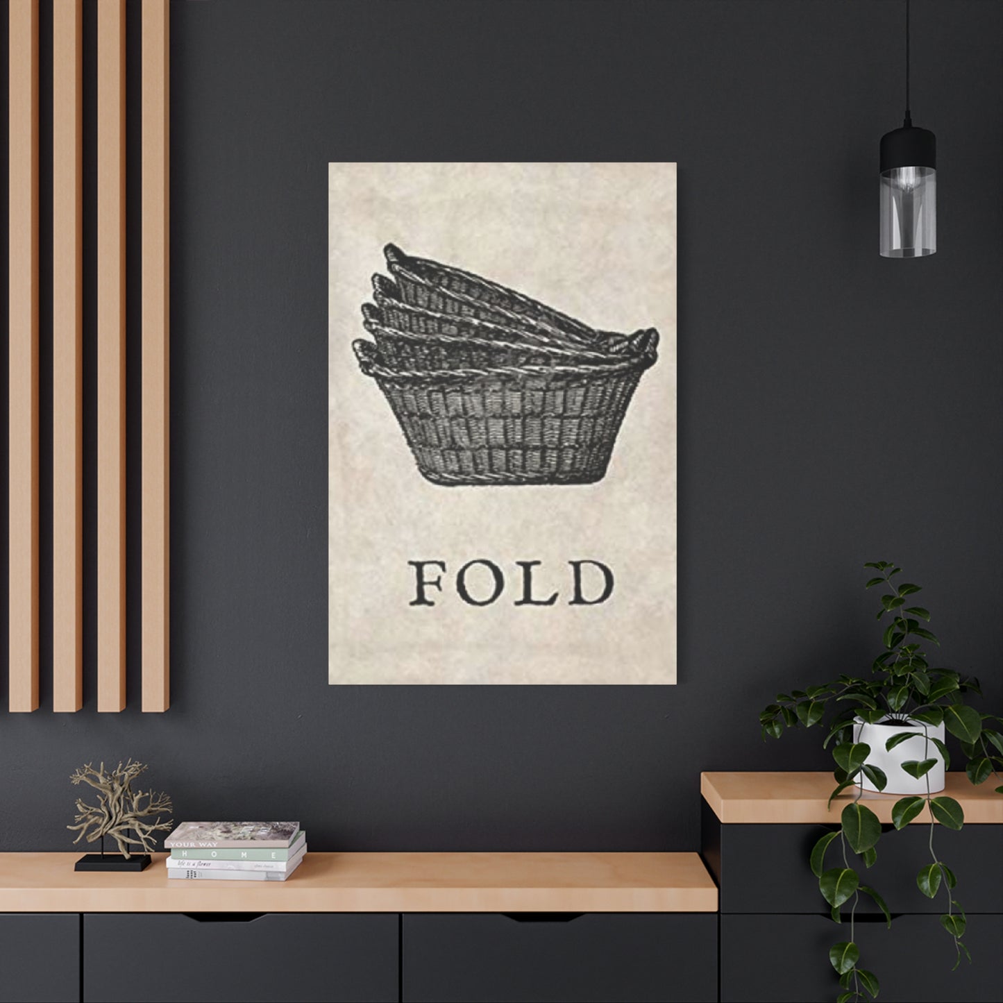 Fold Poster Laundry Wall Art & Canvas Prints