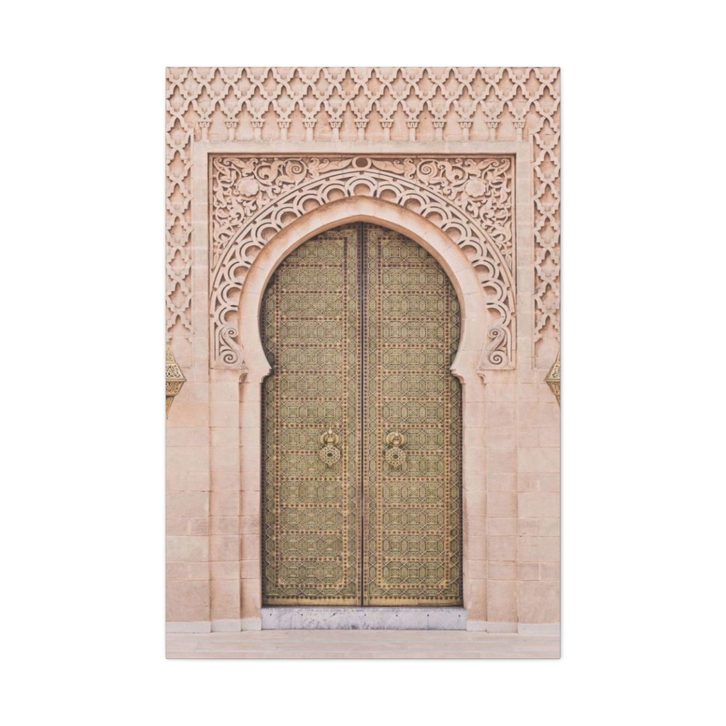 Entry Gate Architecture Moroccan Wall Art & Canvas Prints