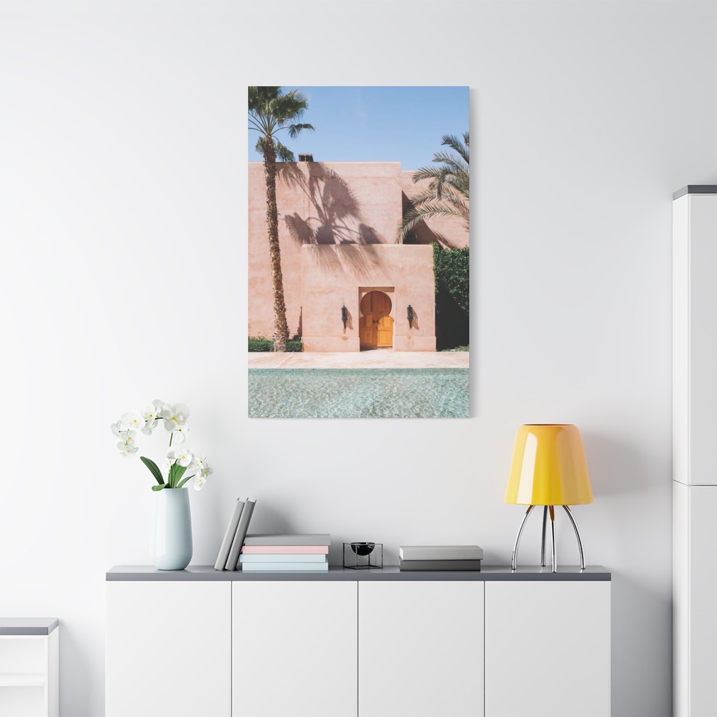 Sunshine On Architecture Of Moroccan Wall Art & Canvas Prints