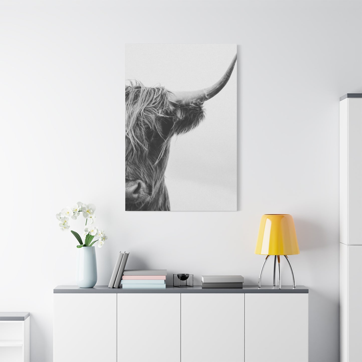 Wild Hairy Bull Longhorn Wall Art & Canvas Prints