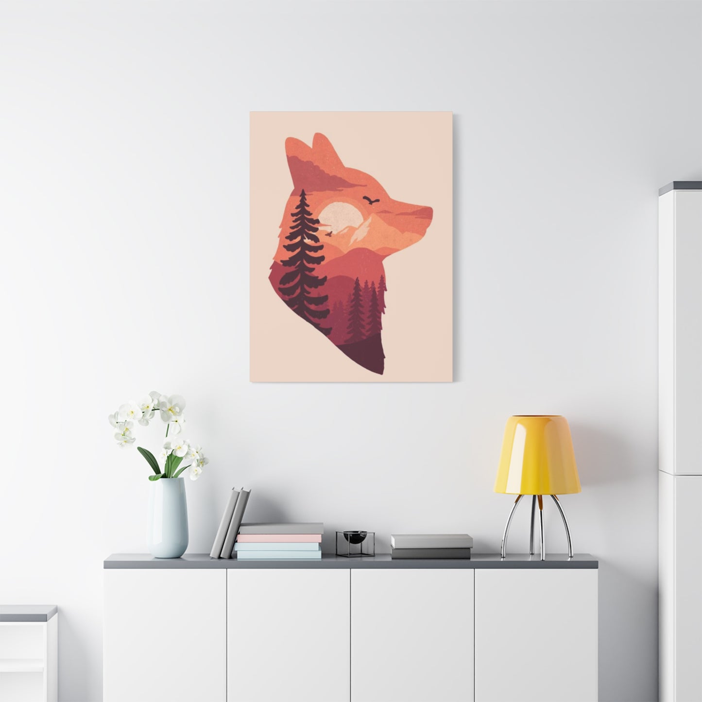 Abstract Fox Wall Art & Canvas Prints