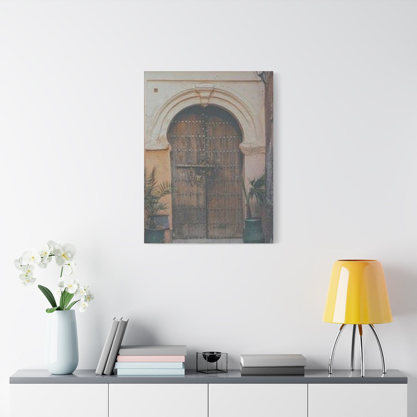 Big Door Architecture Moroccan Wall Art & Canvas Prints