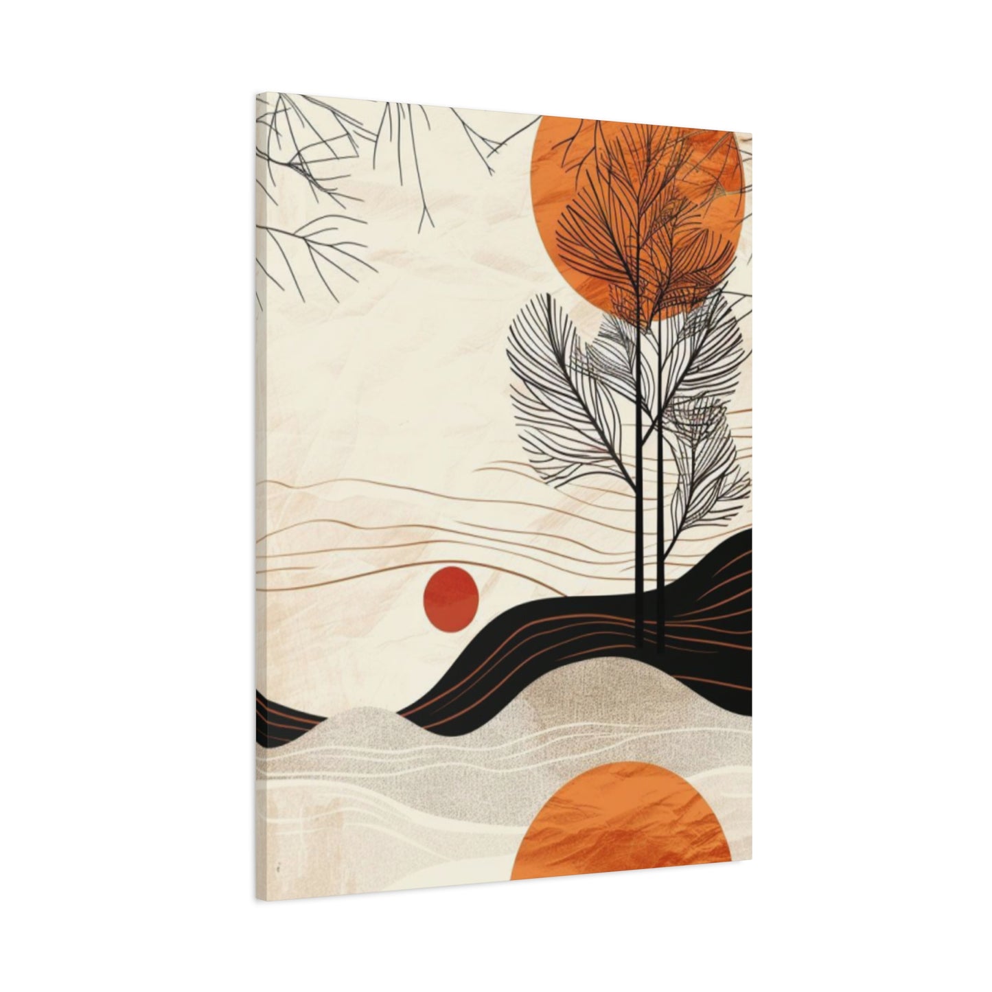 Minimalist Art Nouveau Landscape Modernism Wall Art & Canvas Prints