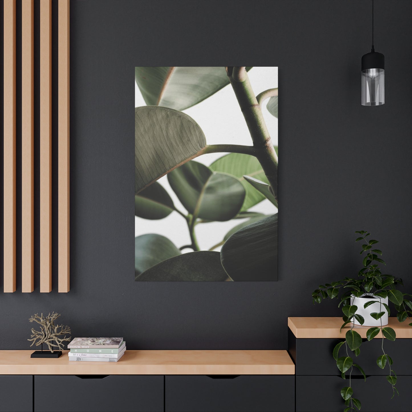 Olive Green Plant Photo Wall Art & Canvas Prints