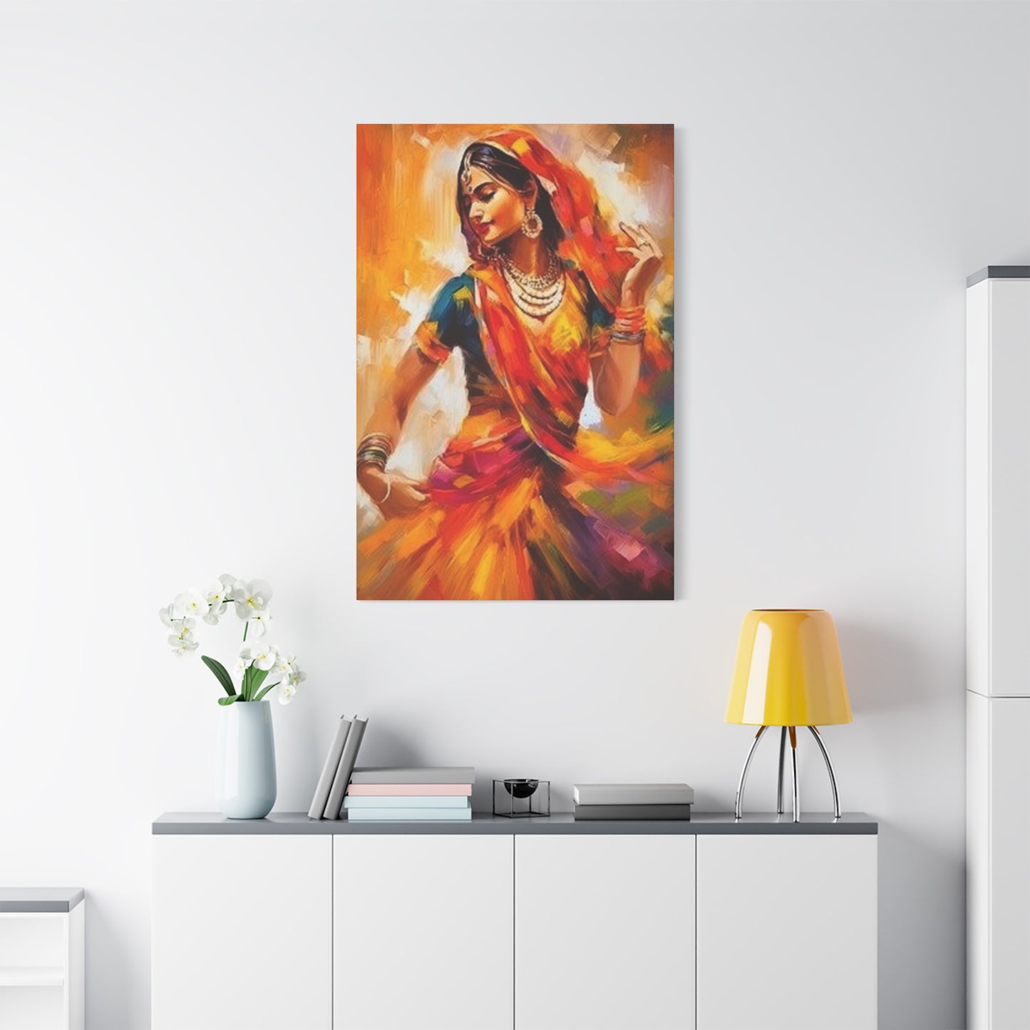 Beautiful Indian Women Candid Wall Art & Canvas Prints