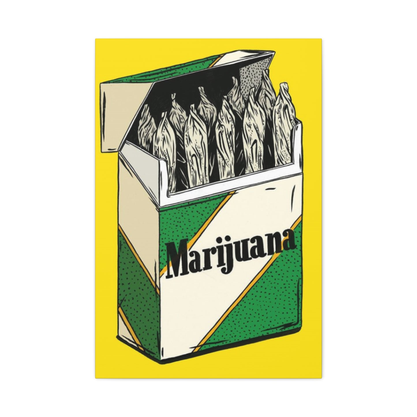 Marijuana Box Poster Marijuana Wall Art & Canvas Prints