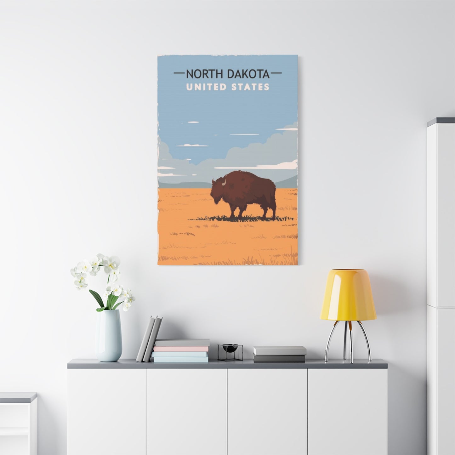 North Dakota The National Park Wall Art & Canvas Prints