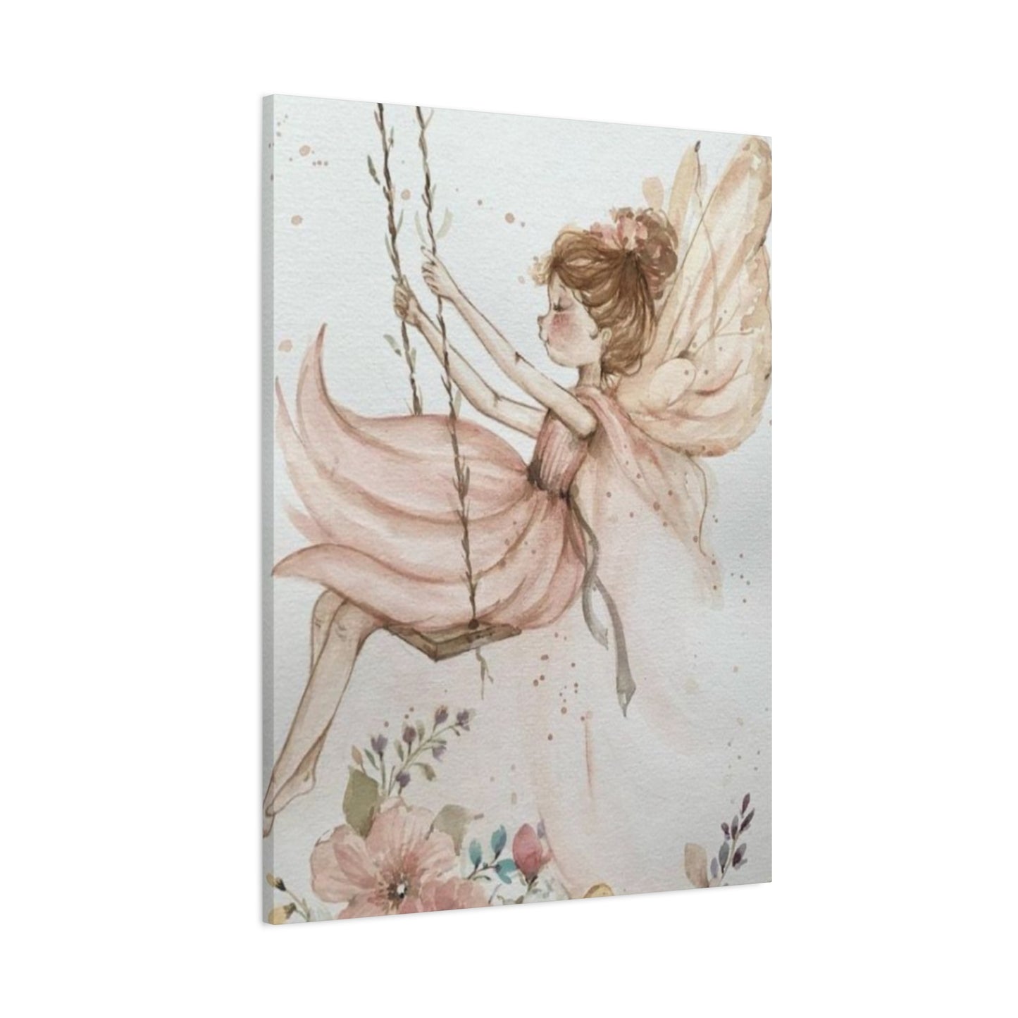 Girl Swing Fairies Wall Art & Canvas Prints