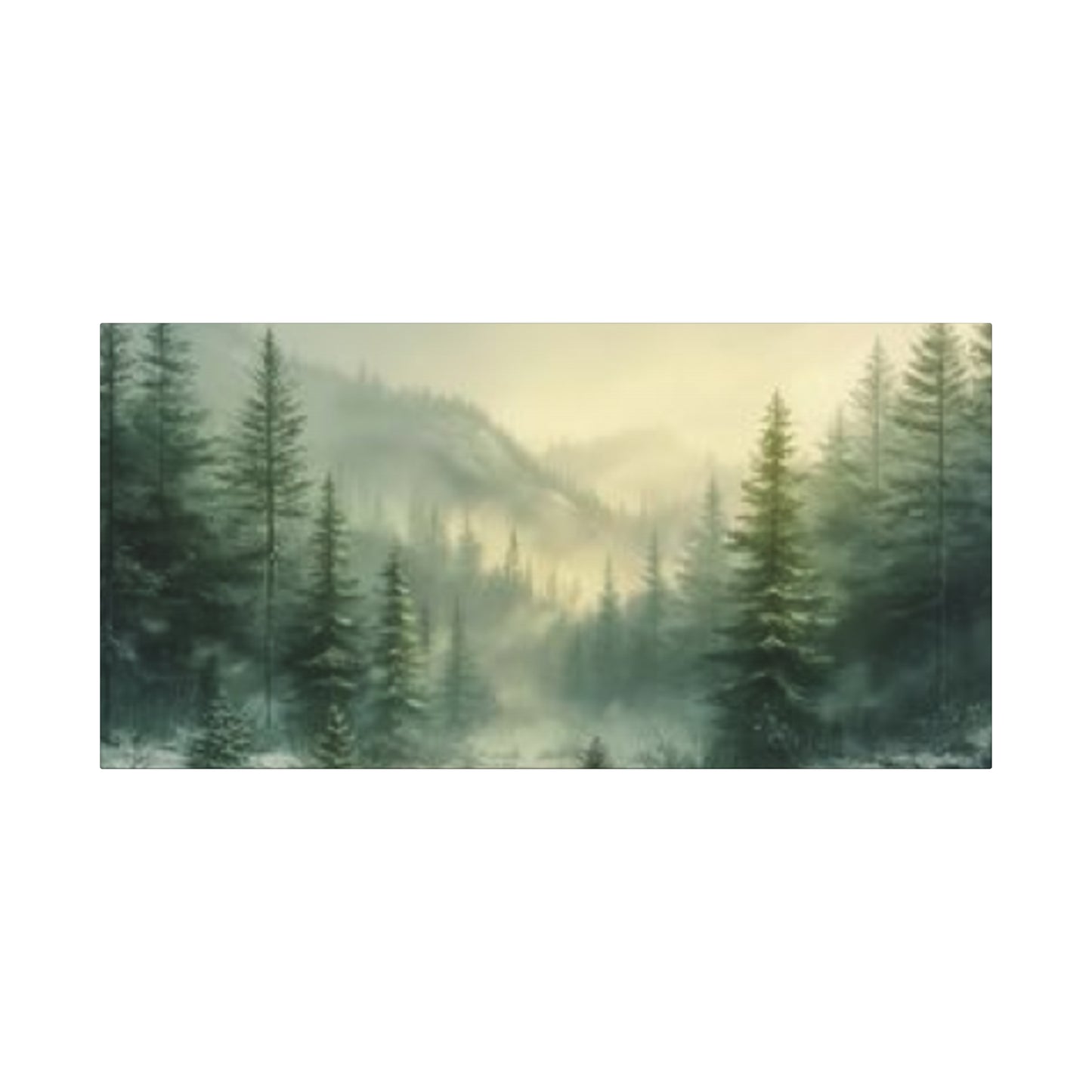 Pine Tree Mountain Panoramas Wall Art & Canvas Prints