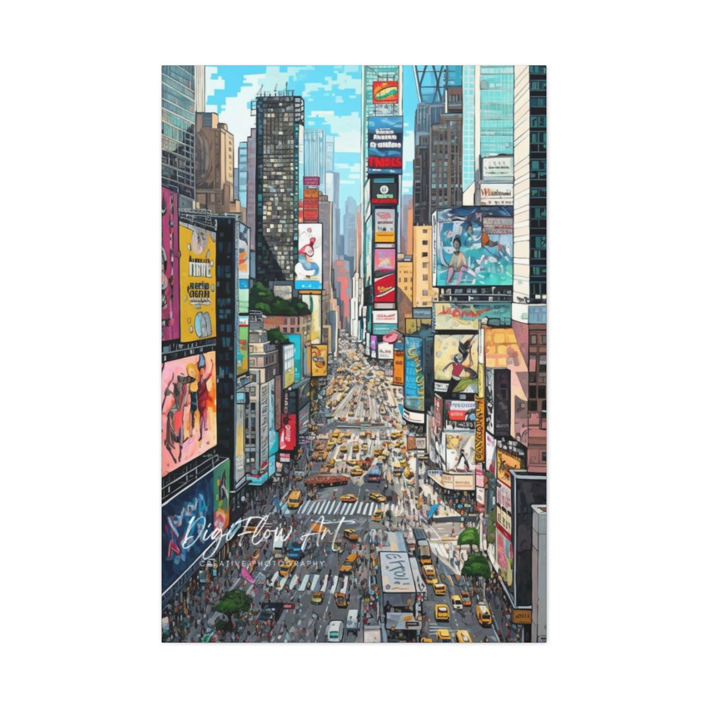 Time Square New York City Wall Art & Canvas Prints