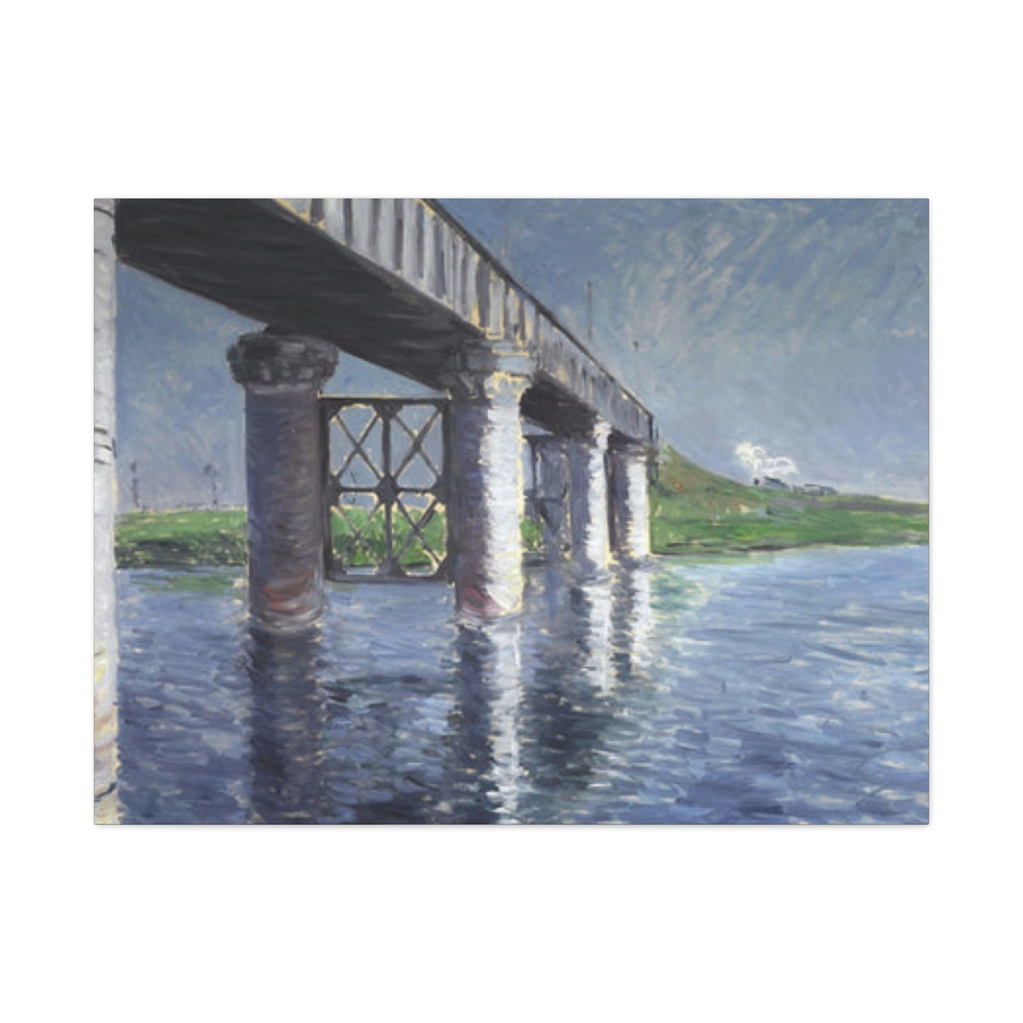 Gustav Bridge Painting Wall Art & Canvas Prints