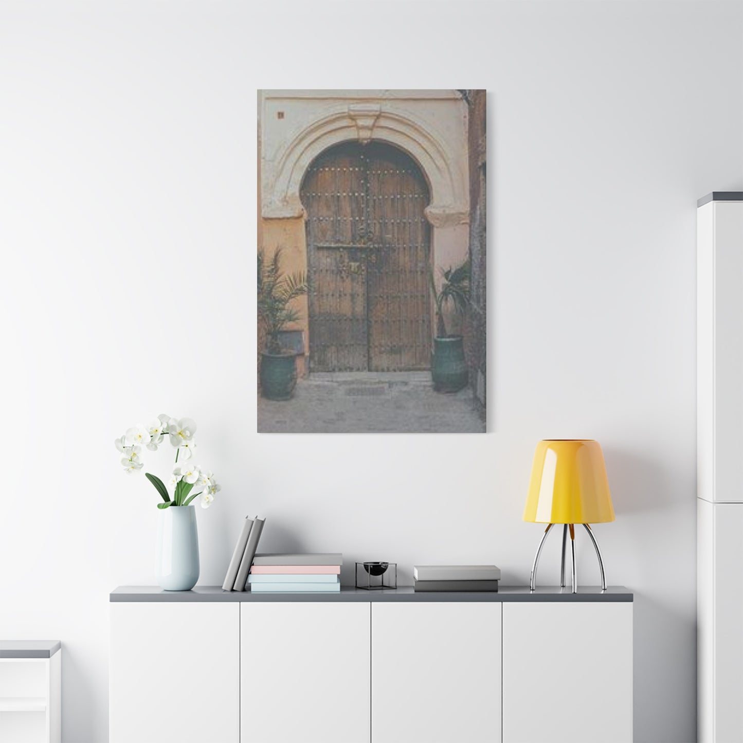 Big Door Architecture Moroccan Wall Art & Canvas Prints