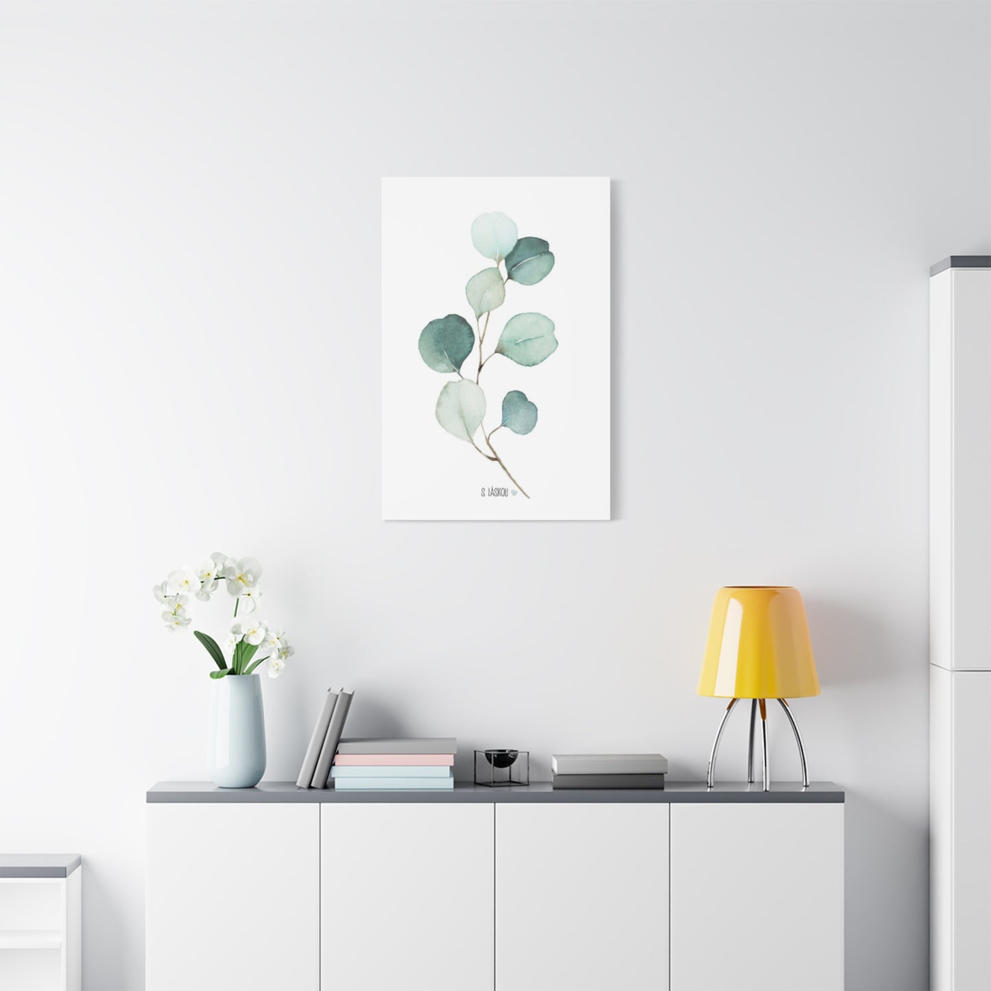 Small Eucalyptus Stem Wall Art & Canvas Prints