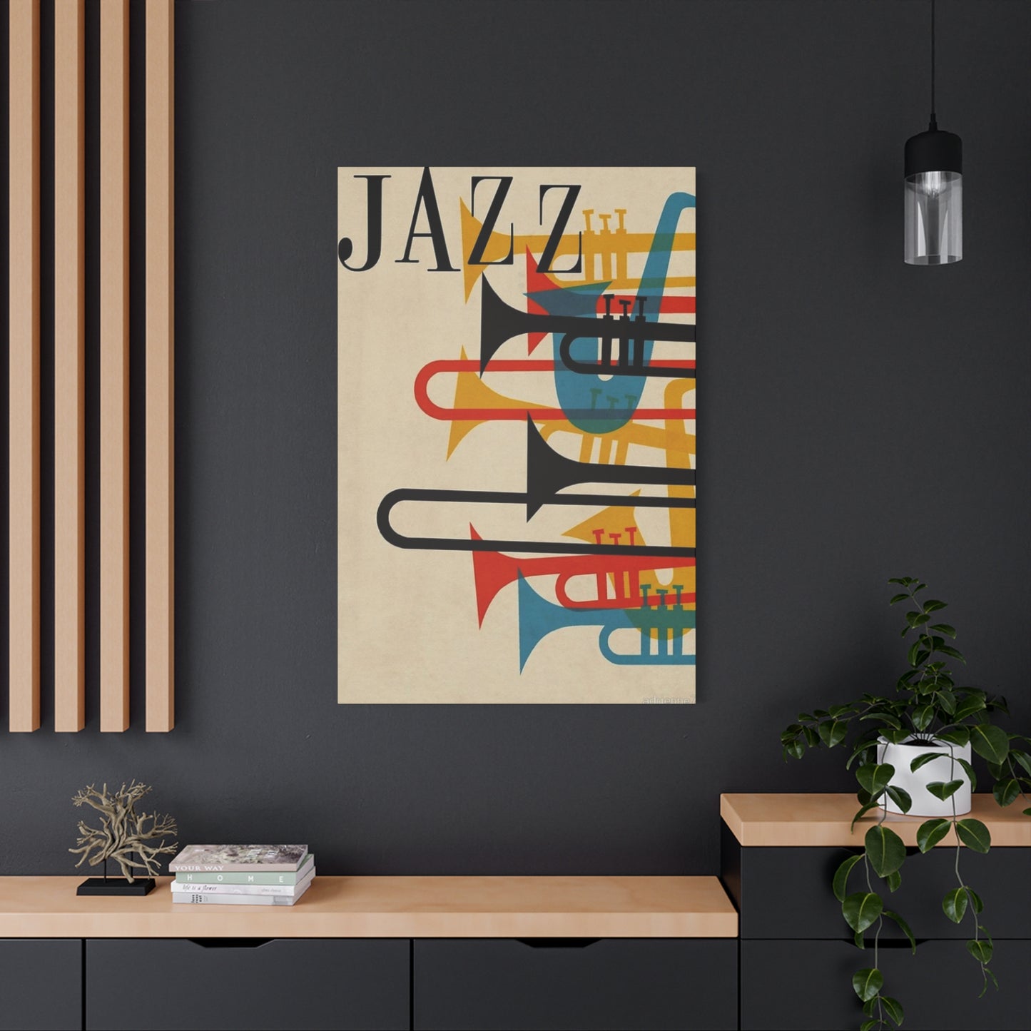 Jazz Music Poster Wall Art & Canvas Prints