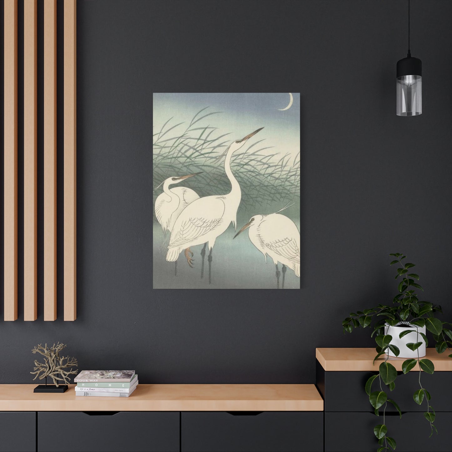 Beautiful Herons Together Wall Art & Canvas Prints