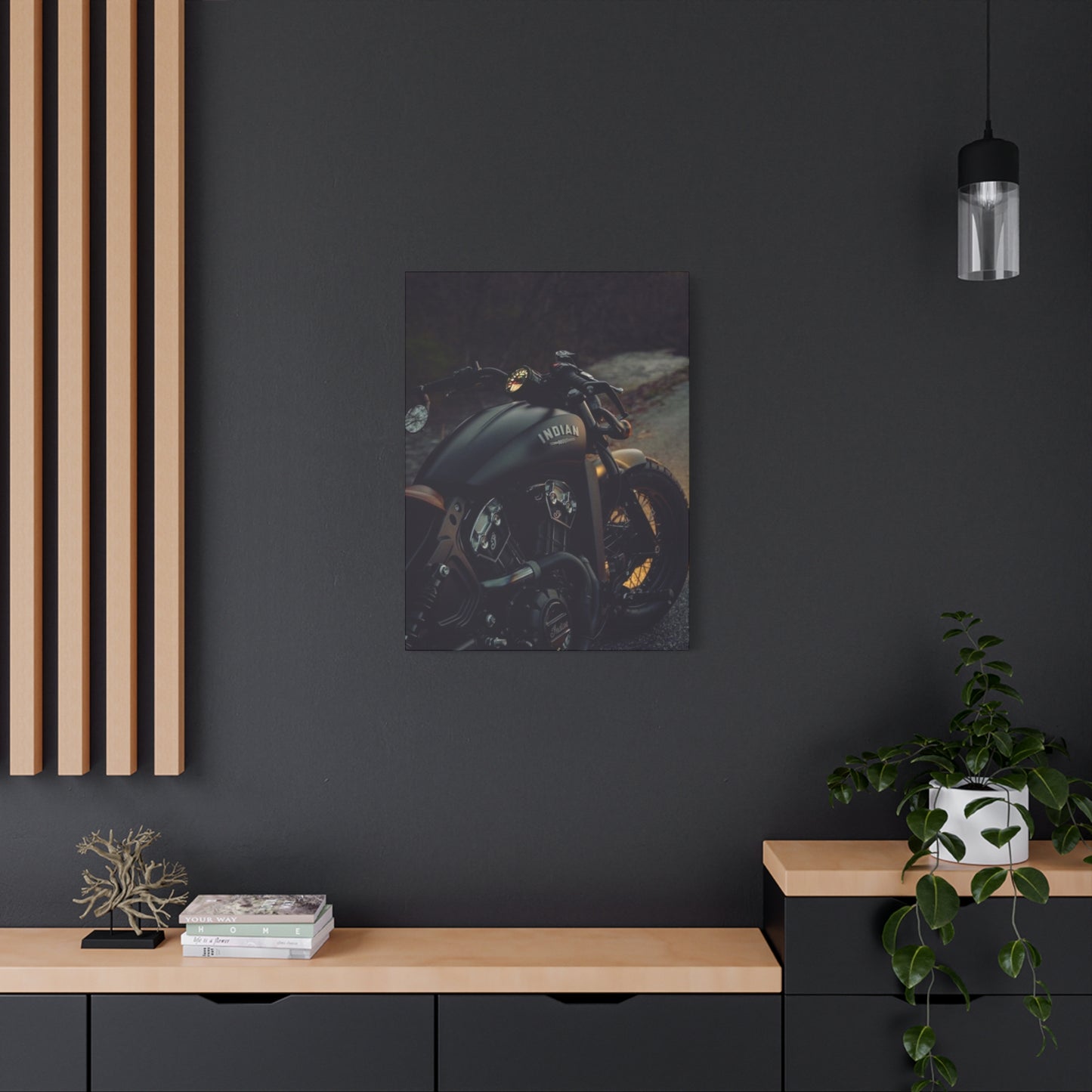 Classic Indian Motorcycle Wall Art & Canvas Prints