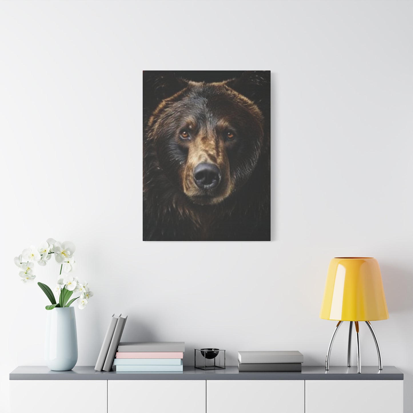 Grizzly Bear Man Cave Decor Wall Art & Canvas Prints