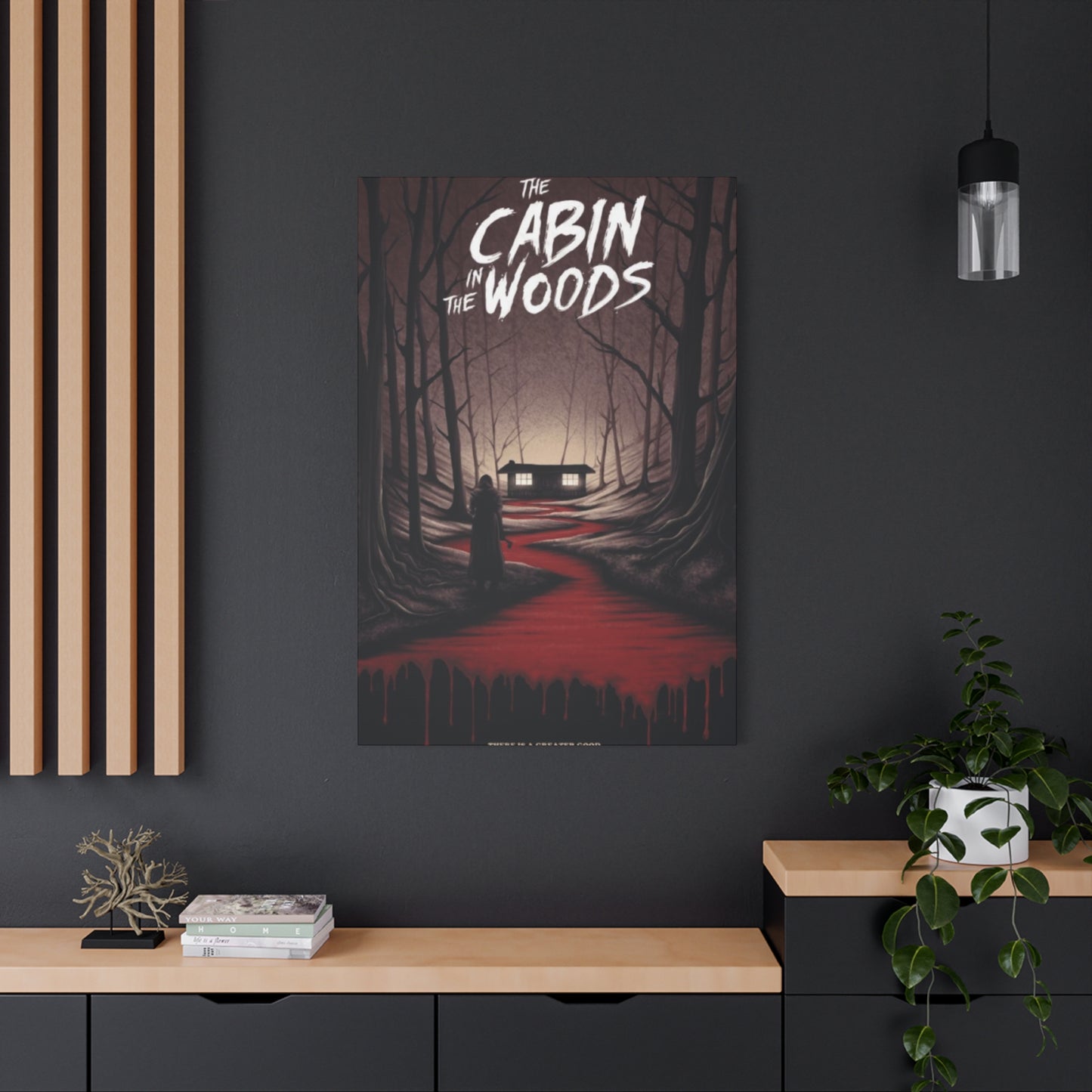 The Cabin in the Woods Horror Movie Poster Wall Art & Canvas Prints