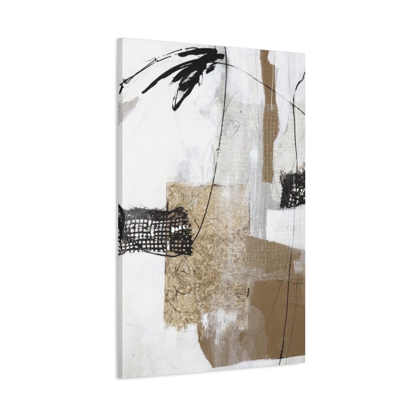 Texture Abstract Painting Mixed Media Wall Art & Canvas Prints