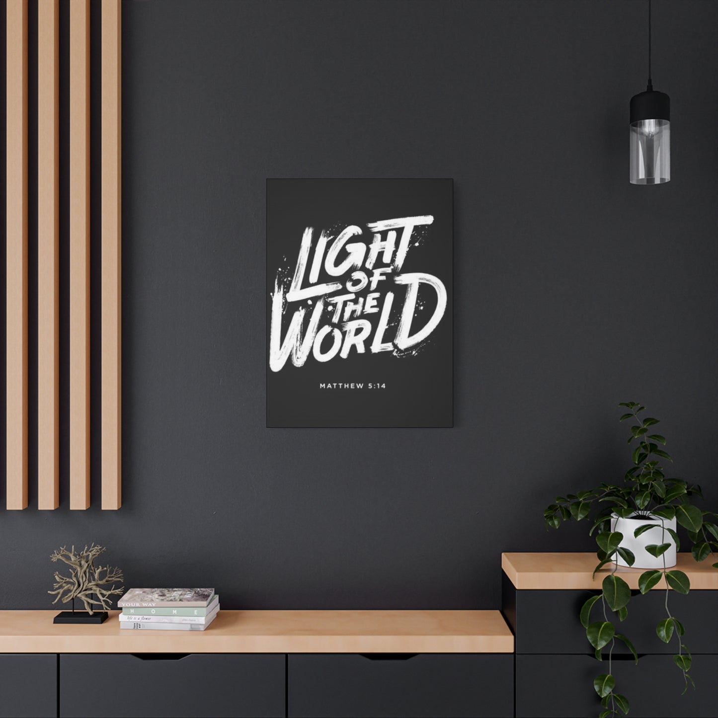 Light of the World Chalkboard Wall Art & Canvas Prints