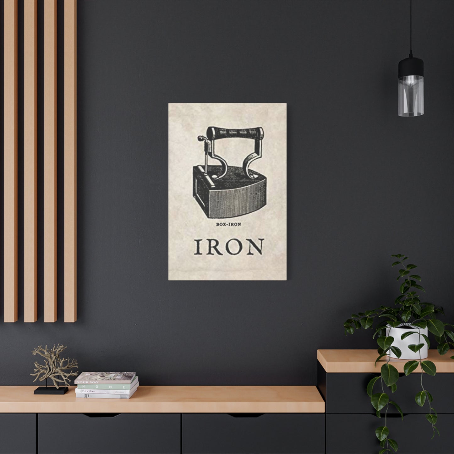 Box Iron Laundry Wall Art & Canvas Prints