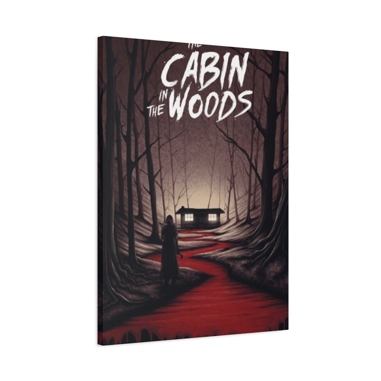 The Cabin in the Woods Horror Movie Poster Wall Art & Canvas Prints