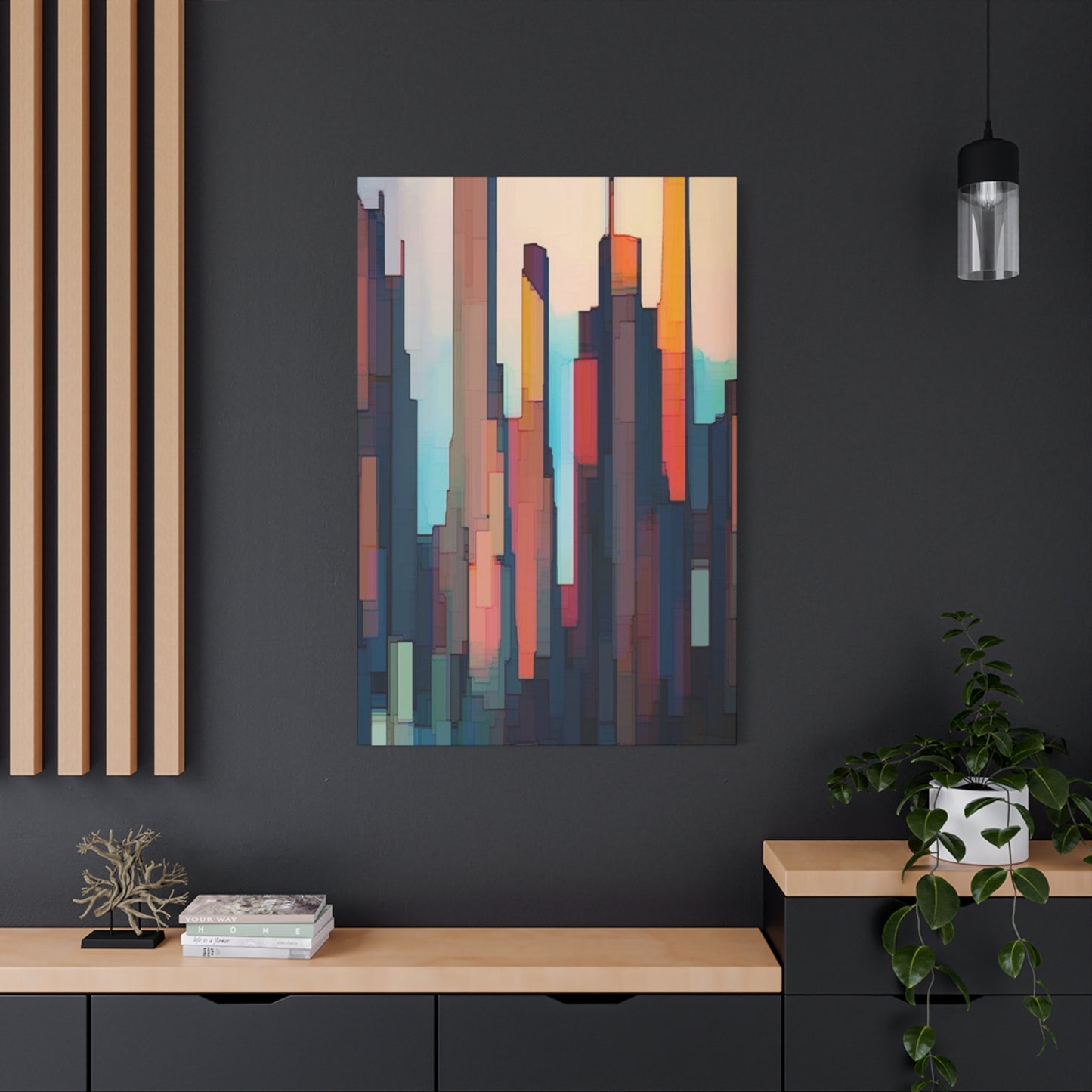 Horizontal Lines Modernism Wall Art & Canvas Prints