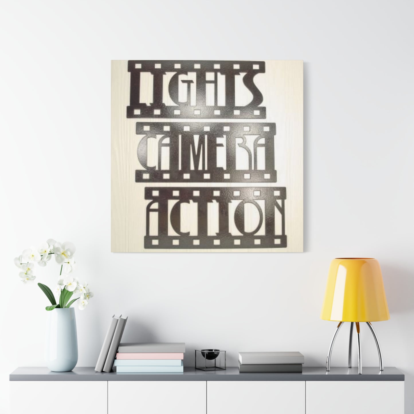 Light Camera Action Wall Art & Canvas Prints