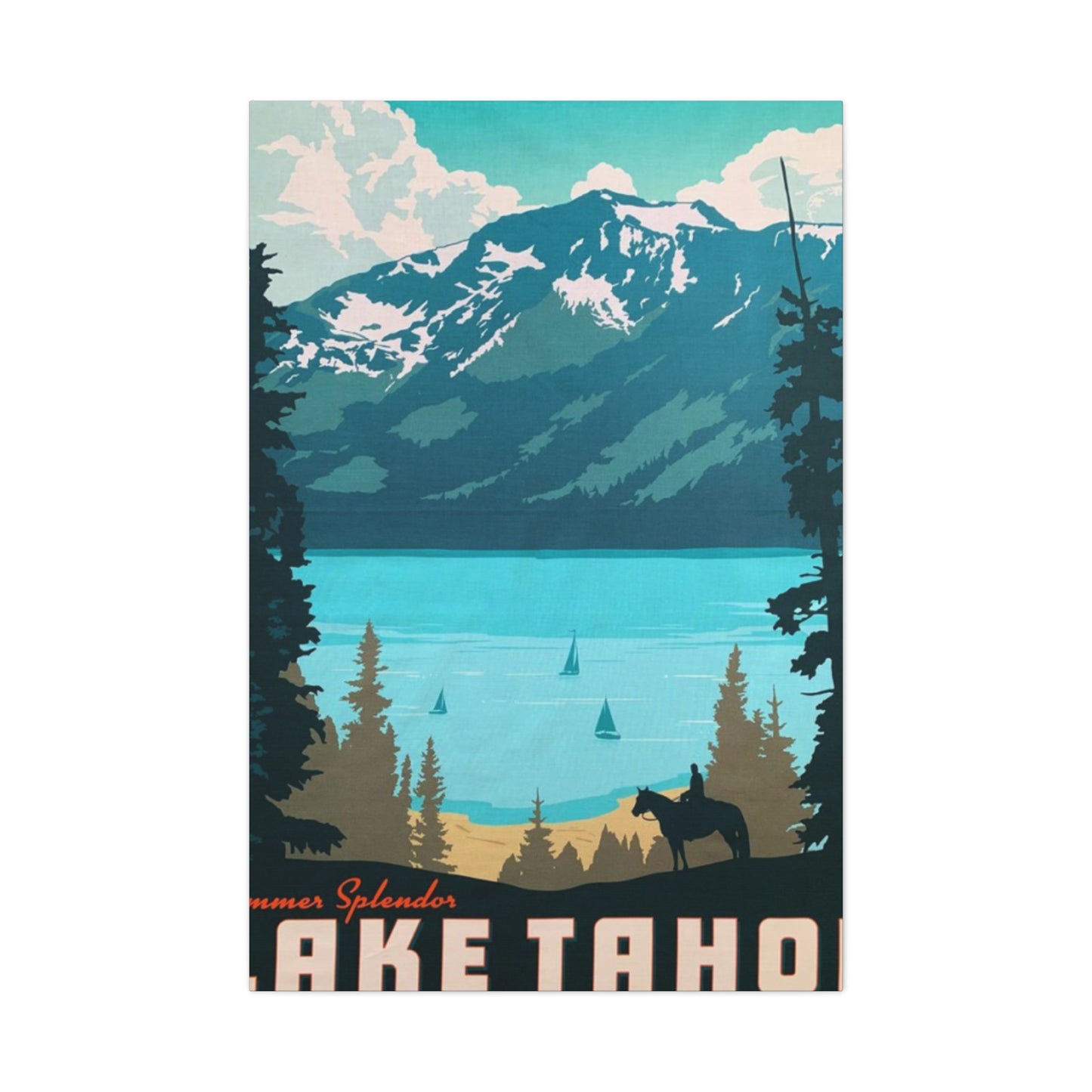 Lake Tahoe National Park Wall Art & Canvas Prints