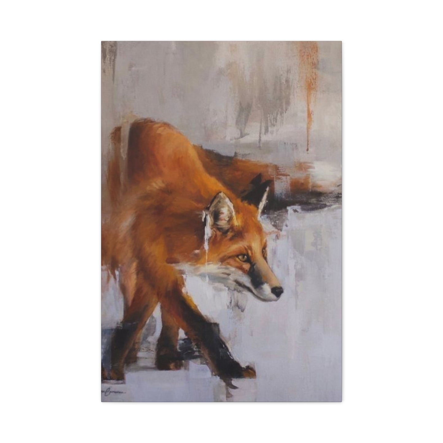 The Abstract Fox Wall Art & Canvas Prints