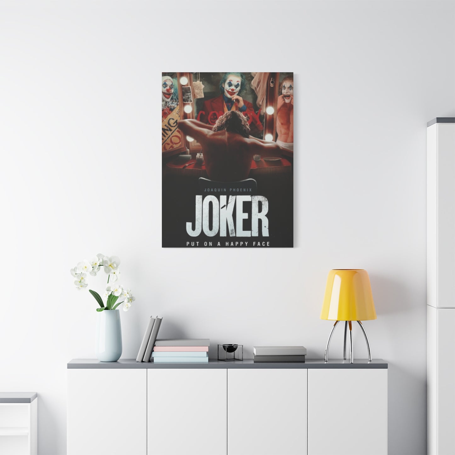 Joker Horror Movie Poster Wall Art & Canvas Prints