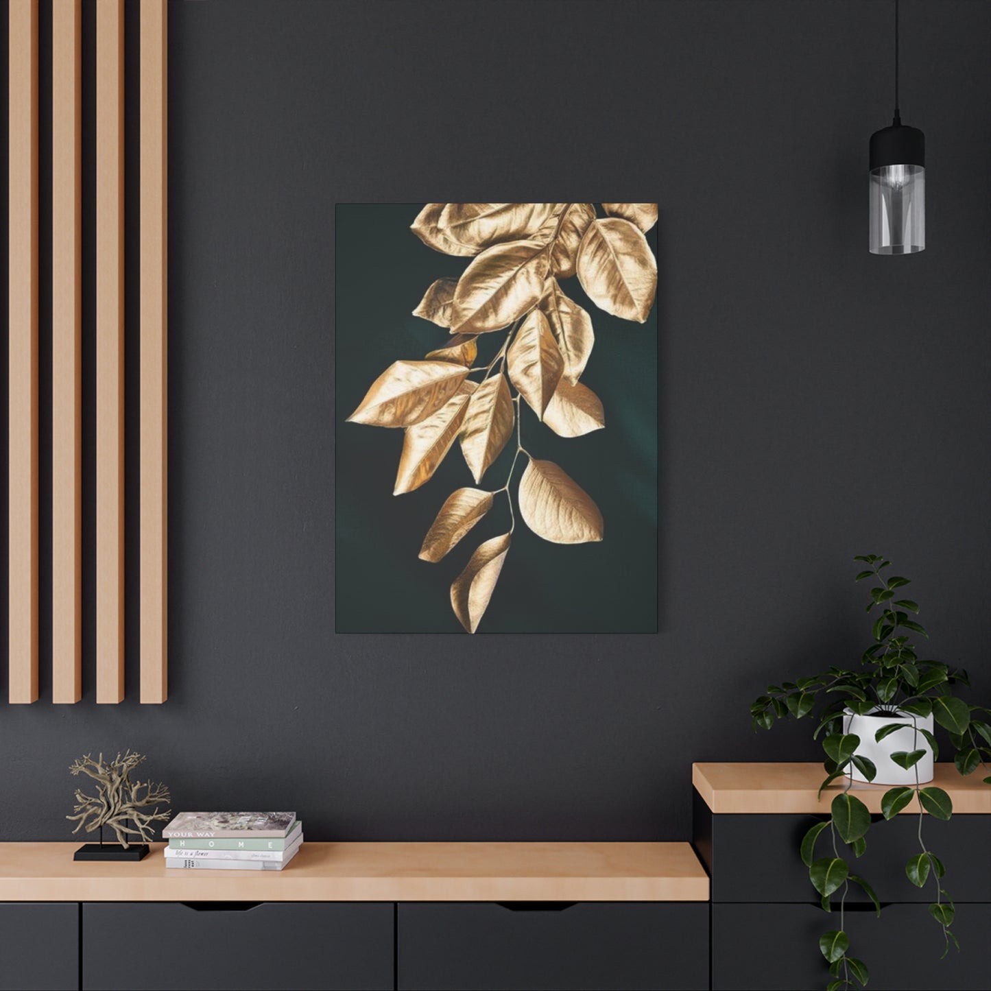 Golden Leaves Wall Art & Canvas Prints