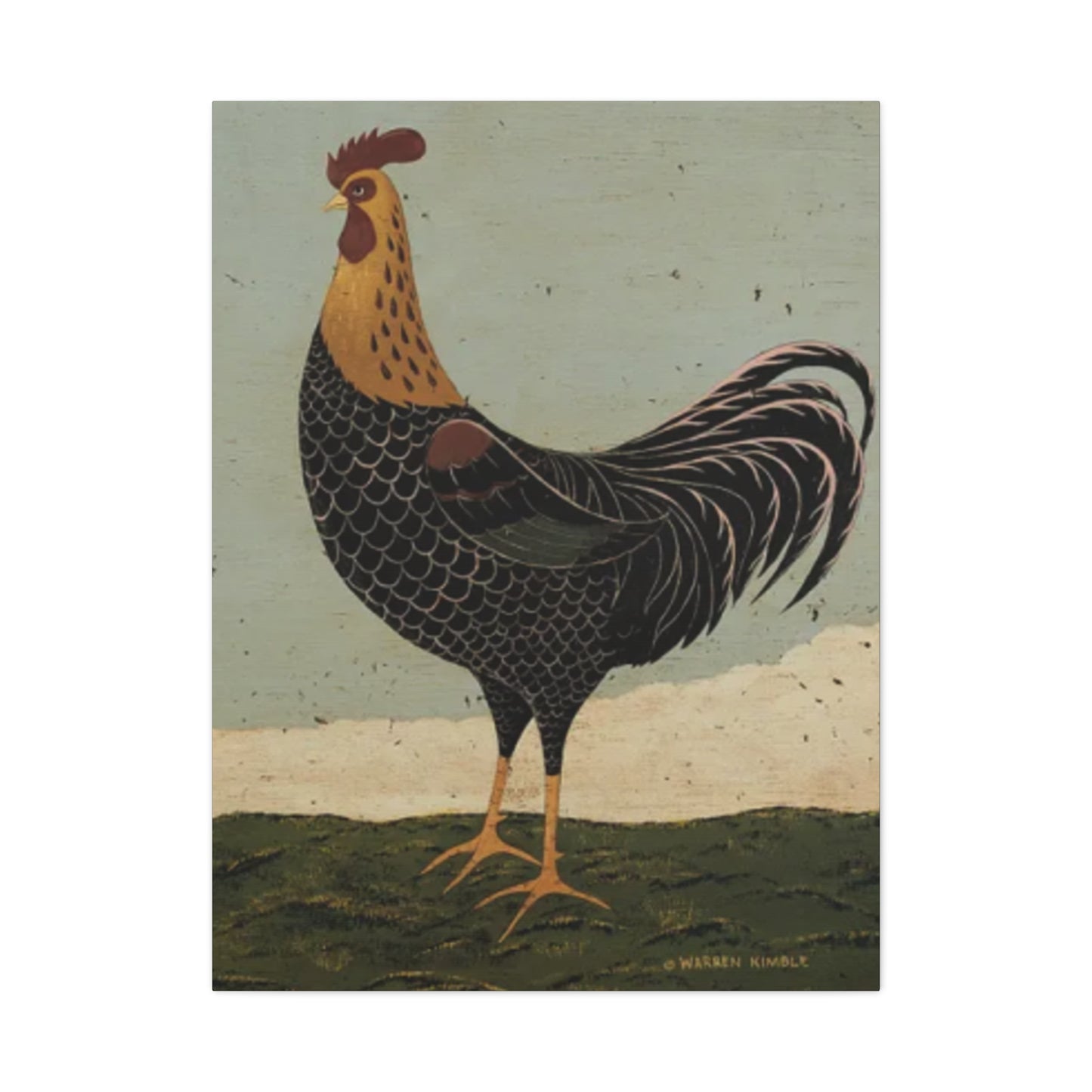 Beautiful Chicken Kimble Warren Wall Art & Canvas Prints