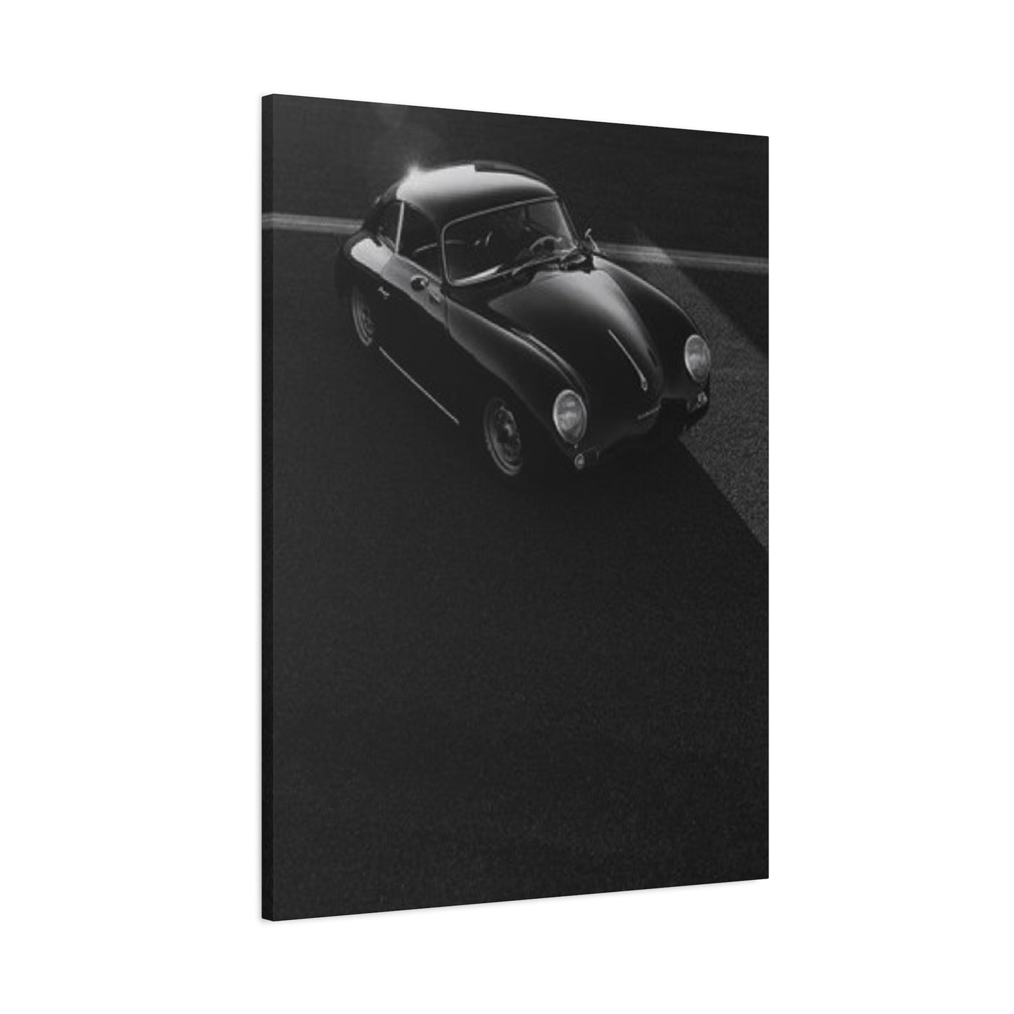 Black Vintage Car Man Cave Wall Art & Canvas Prints