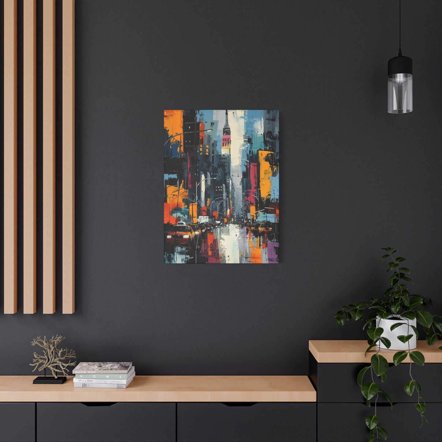 Painting Of Streets Of New York City Wall Art & Canvas Prints