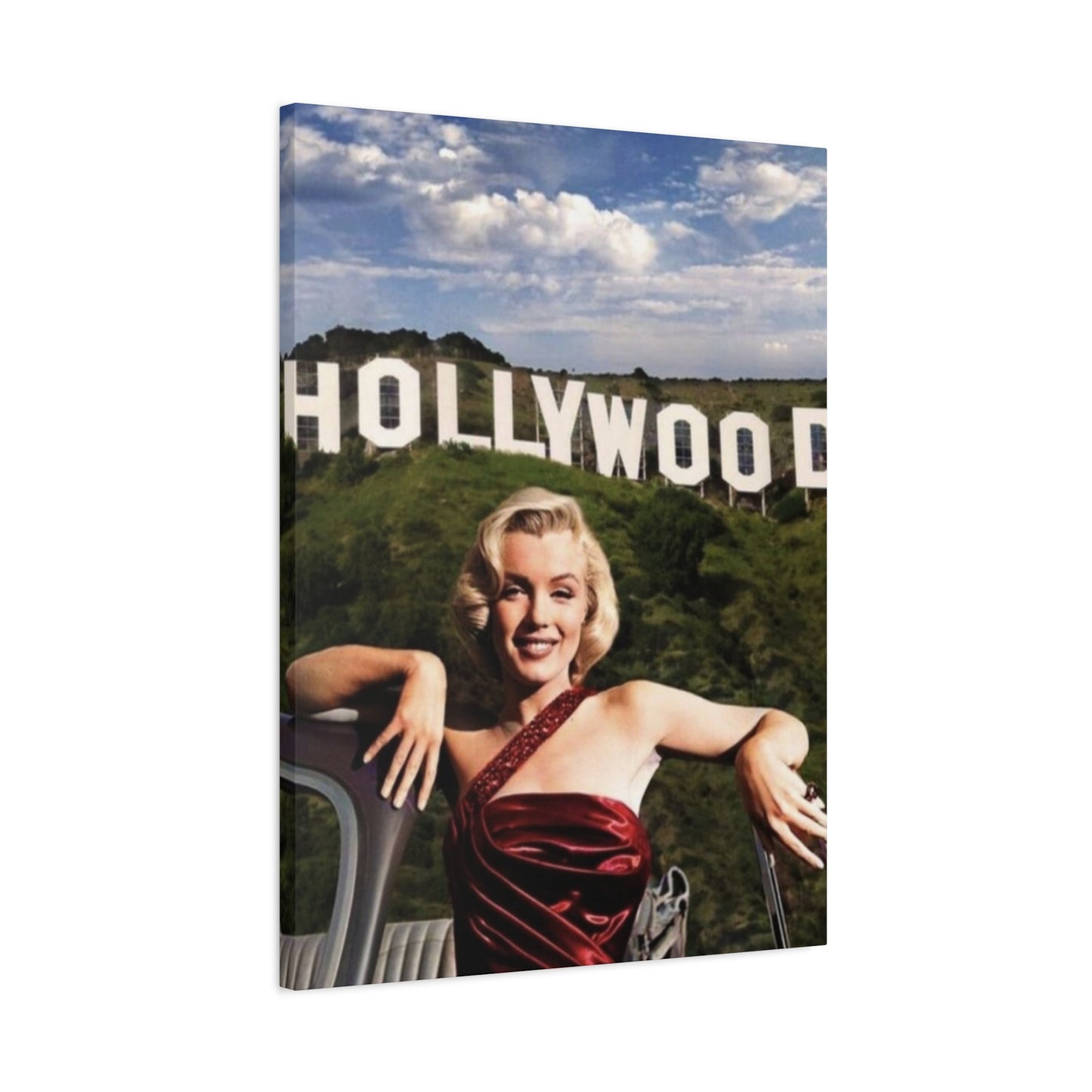 Marilyn Monroe In Hollywood Poster Wall Art & Canvas Prints