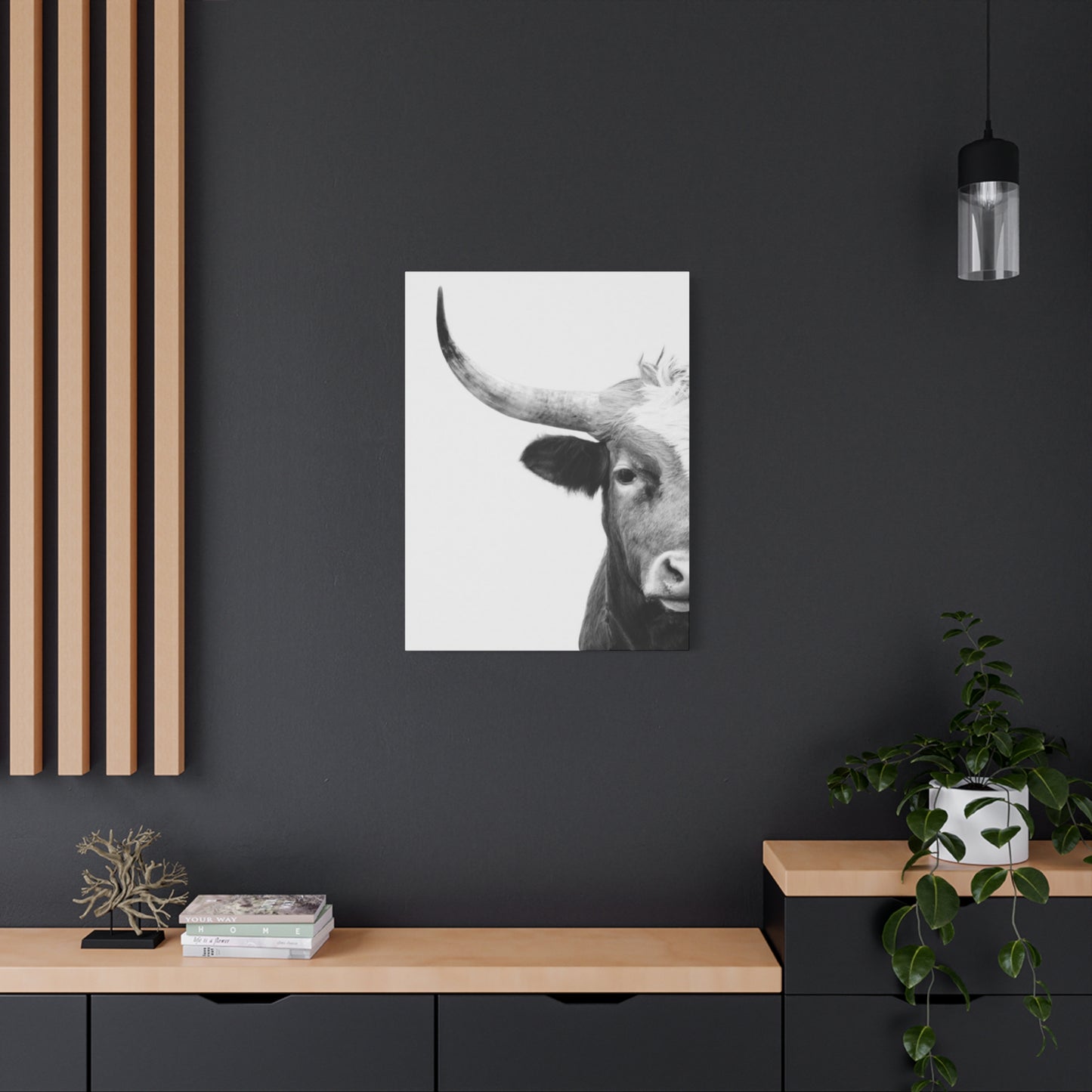 Bull Longhorn Photography Wall Art & Canvas Prints