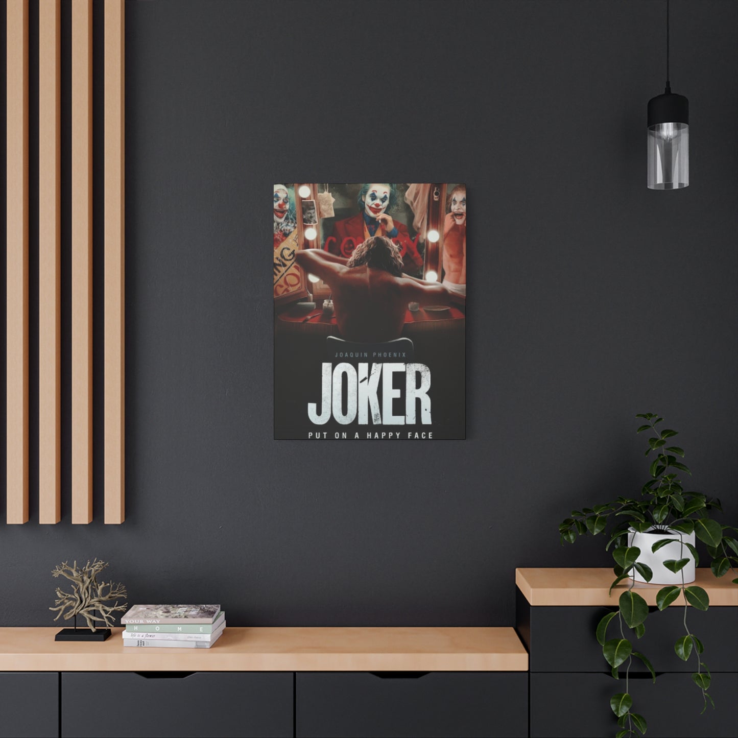 Joker Horror Movie Poster Wall Art & Canvas Prints